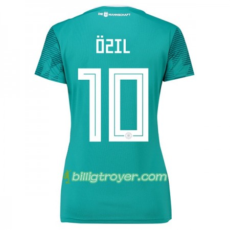 Billige Fotballdrakter Tyskland Özil 10 Dame VM 2018 Bortedraktsett